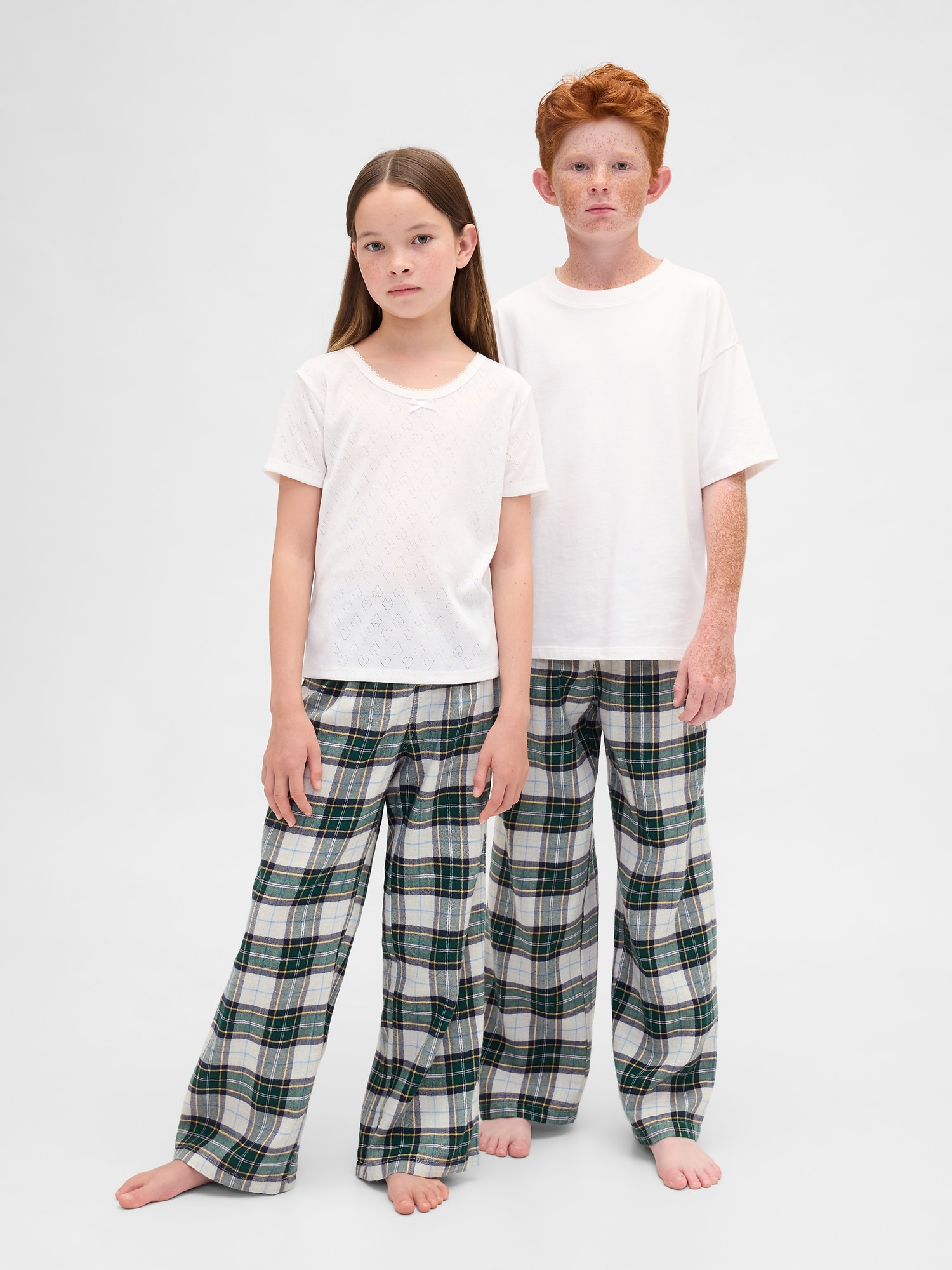 Kids Recycled Flannel PJ Pants