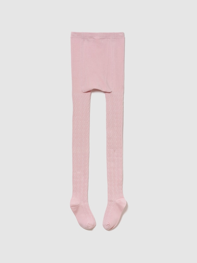 ケーブルニットタイツ（キッズ）-1