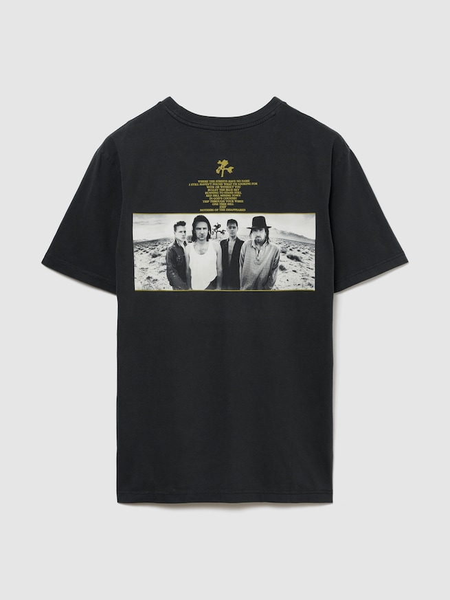 U2 グラフィックTシャツ-5