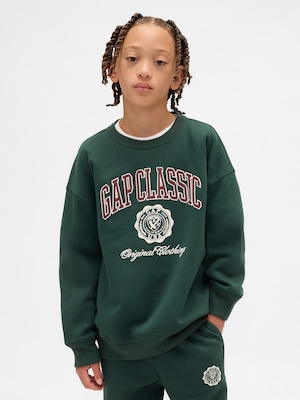 ヴィンテージソフト リラックスフィット GAPロゴスウェットシャツ (キッズ)