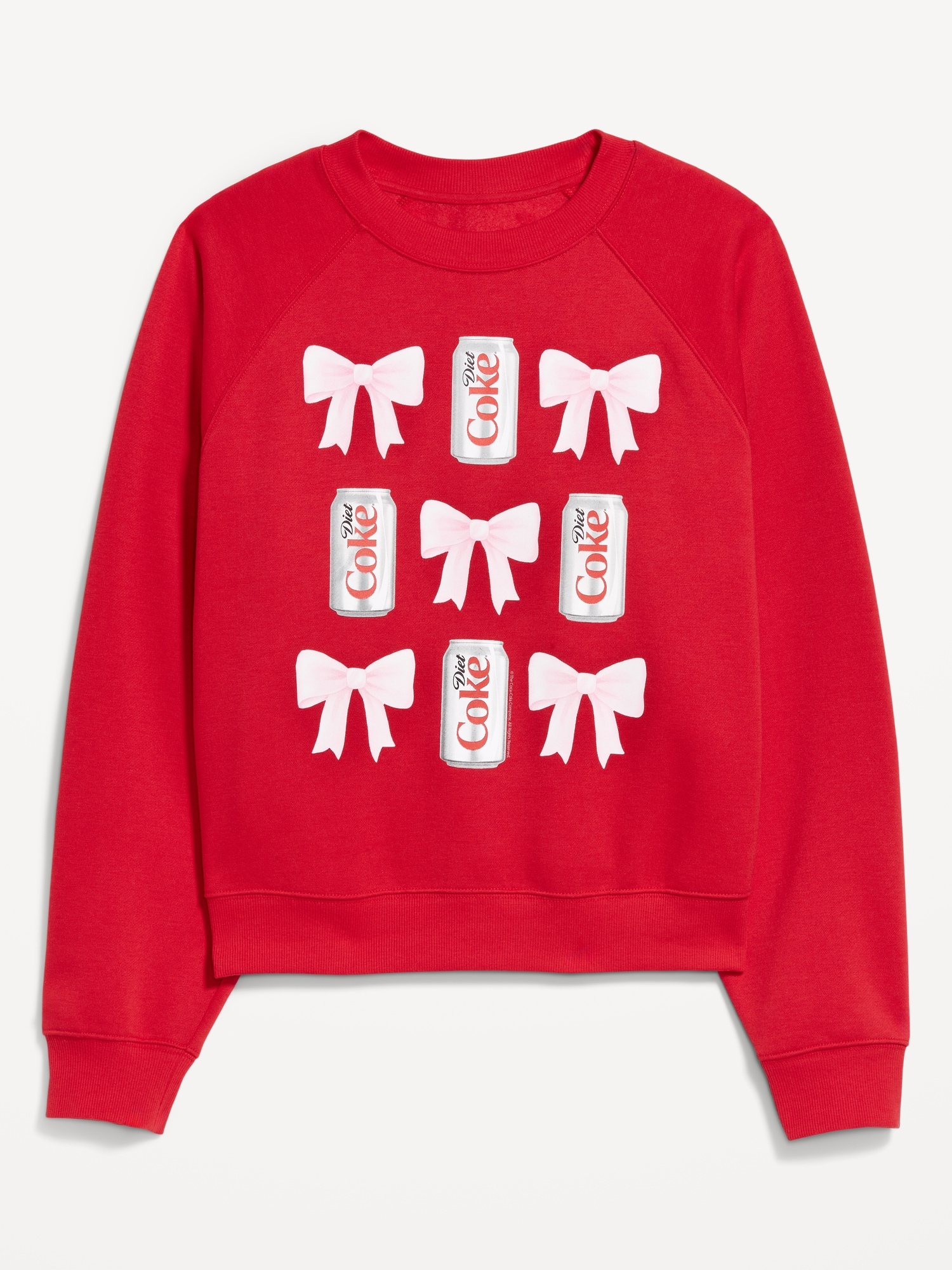Diet Coke® Oversized Raglan Sweatshirt