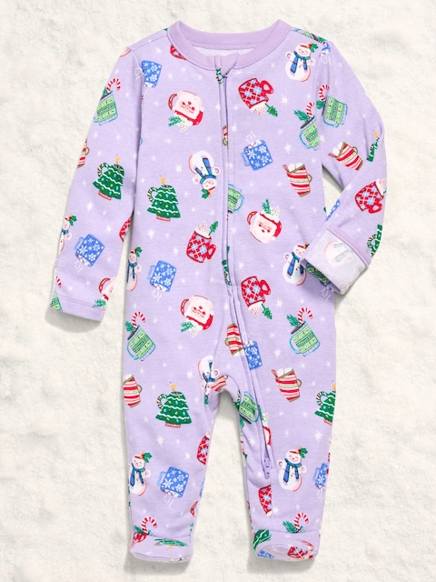 2-Way-Zip Sleep & Play Footed One-Piece for Baby