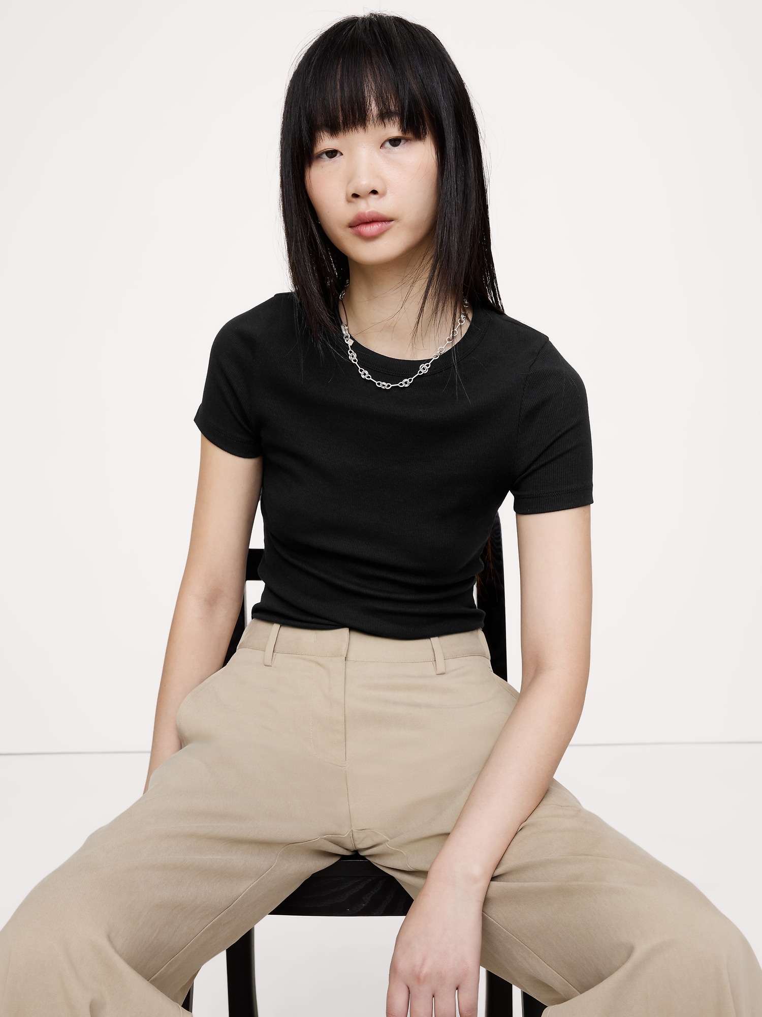 T-SHIRT CÔTELÉ POUR BÉBÉ