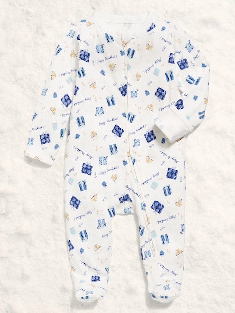 2-Way-Zip Sleep & Play Footed One-Piece for Baby