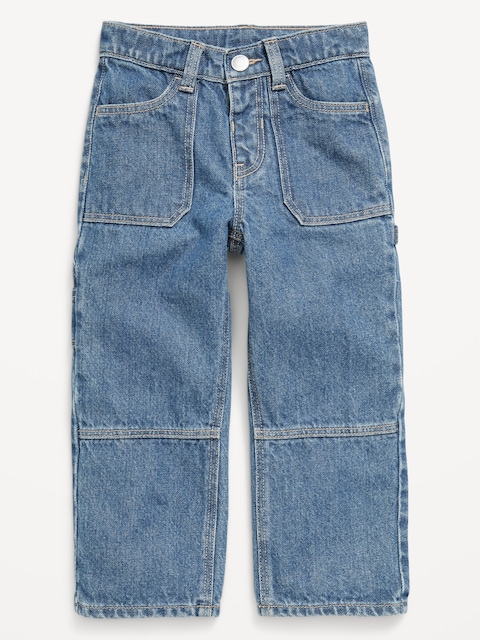 Baggy Carpenter Utility Jeans for Toddler Boys