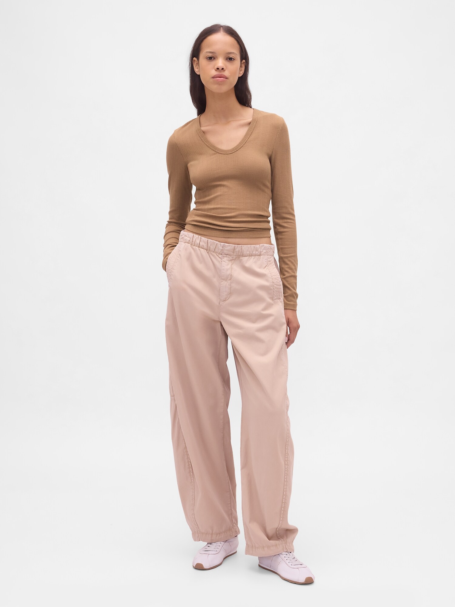 モダンリブ Tシャツ-1