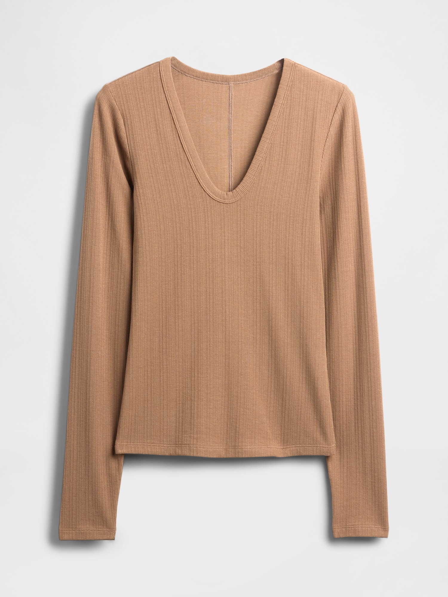 モダンリブ Tシャツ-4