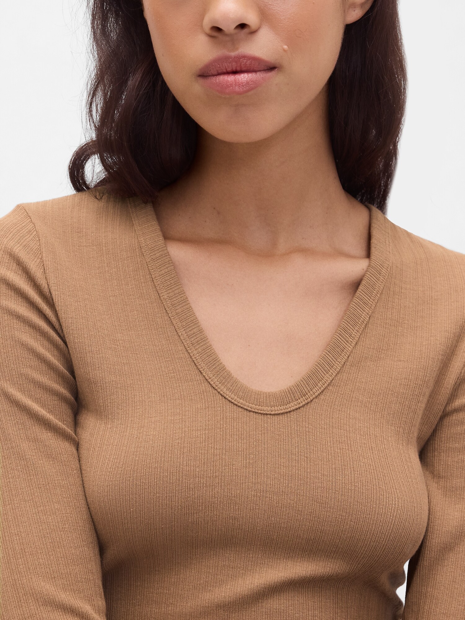 モダンリブ Tシャツ-3