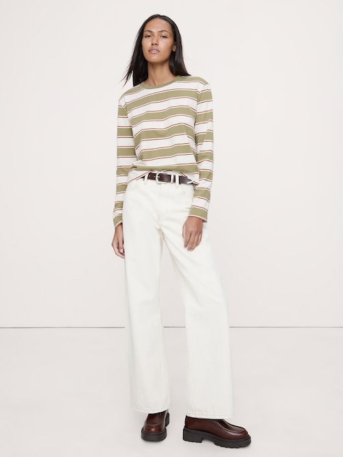 ヴィンテージ コットン ロングスリーブ Tシャツ