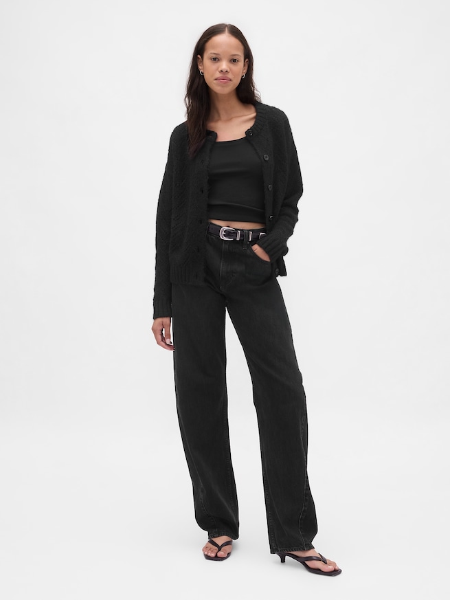 ふわもこ ポインテール カーディガン-1