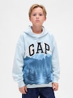 グラフィック GAPロゴパーカー (キッズ)-0