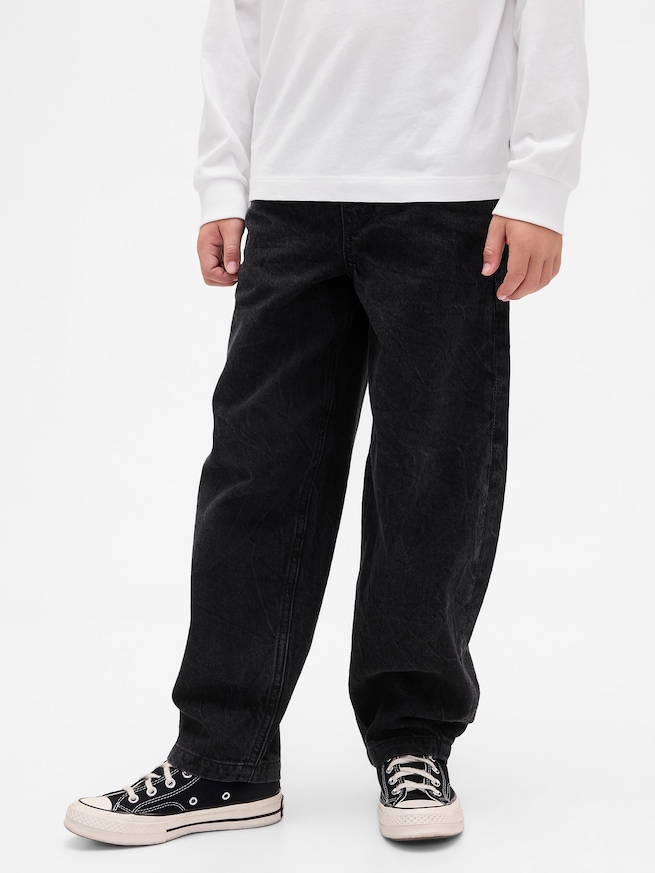 バギー テーパードデニム (キッズ)-2