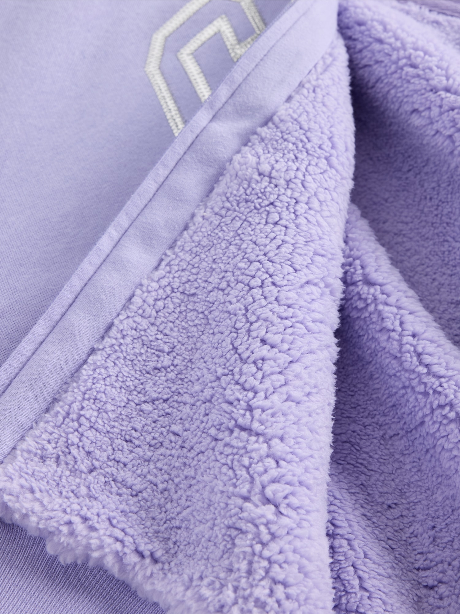 裏ボア グラフィック GAPロゴパーカー (キッズ)-4