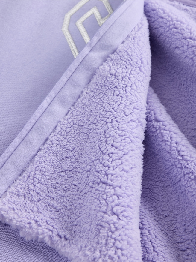 裏ボア グラフィック GAPロゴパーカー (キッズ)-4