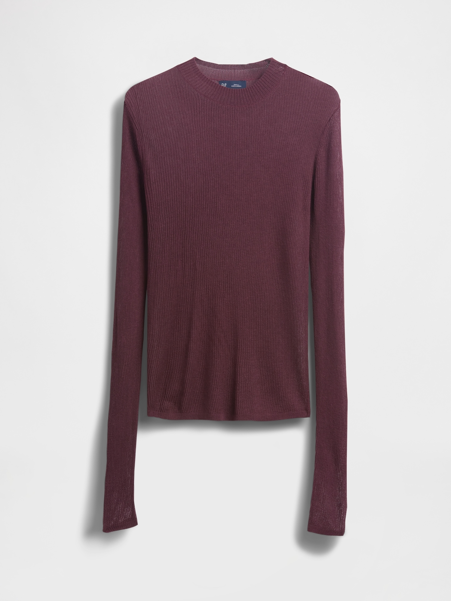 ハイネック シアーセーター-4