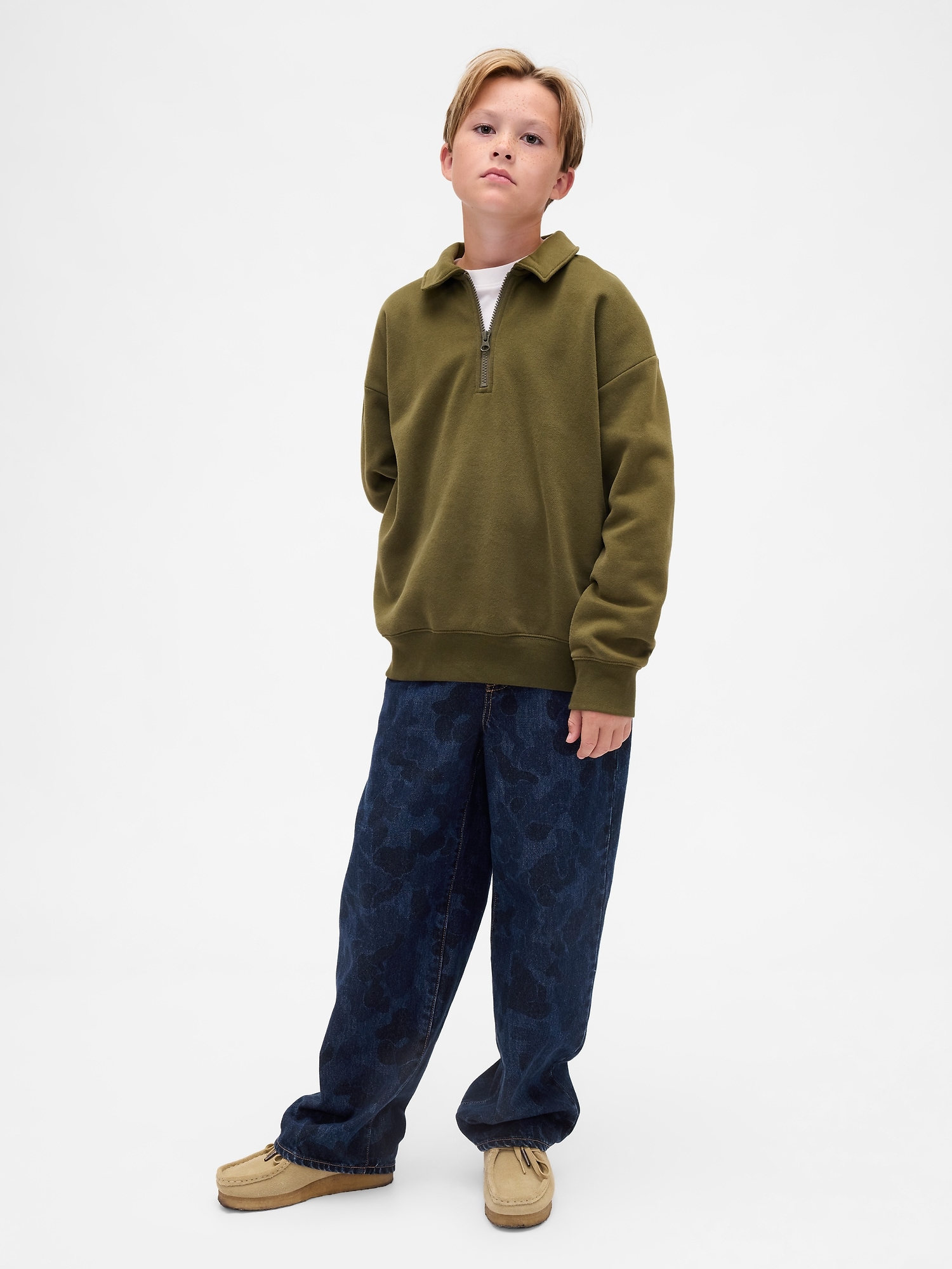 JEAN BALLON CONFORT À MOTIF CAMOUFLAGE POUR ENFANT