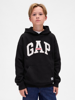 リラックスフィット GAPロゴパーカー (キッズ)