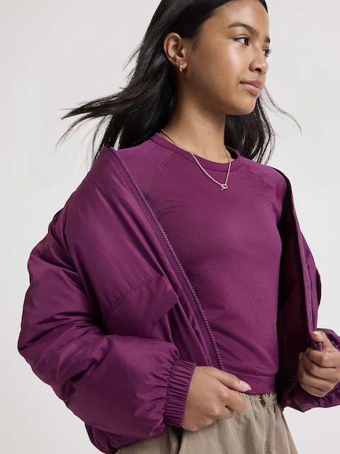 Athleta Girl Power Up Sport Length Top