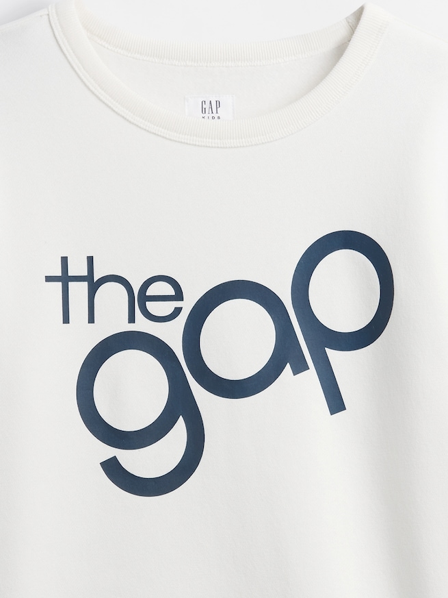 GAPロゴ スウェットシャツ (キッズ)-4