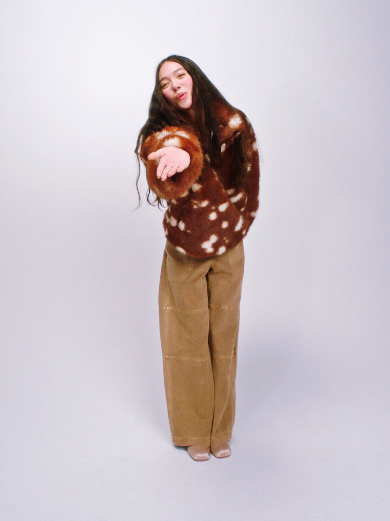 Gap × Sandy Liang ローライズ ユーティリティパンツ