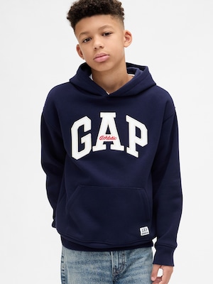 リラックスフィット GAPロゴパーカー (キッズ)