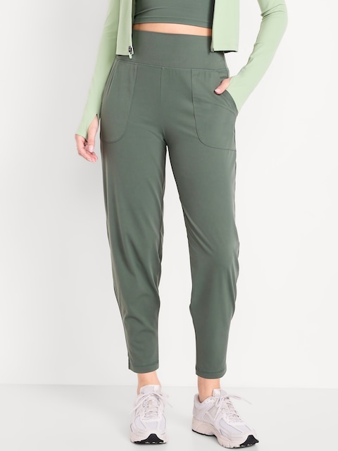 High-Waisted StudioSmooth Jogger