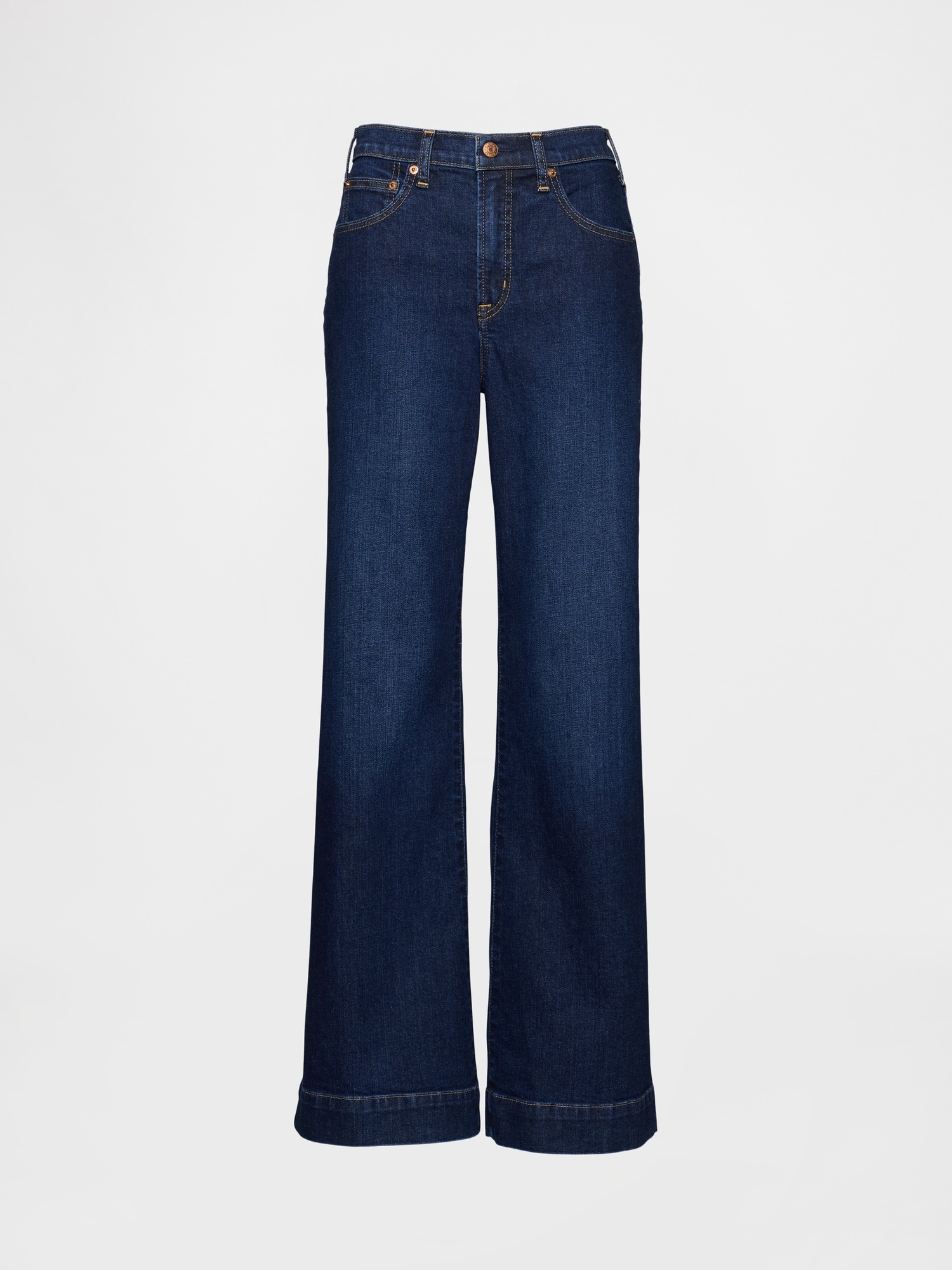 ハイライズ リラックス フレアデニム-6