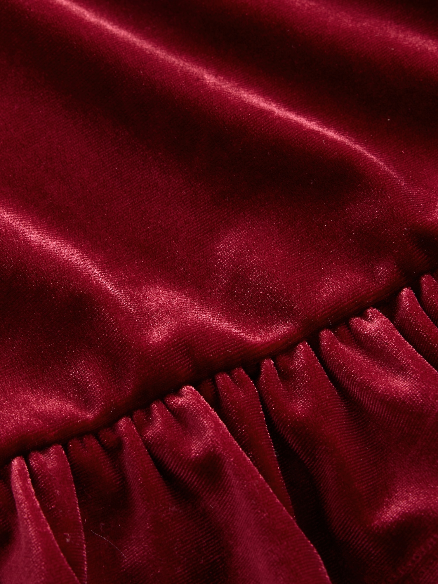 ベロア ペプラム トップス (キッズ)-4