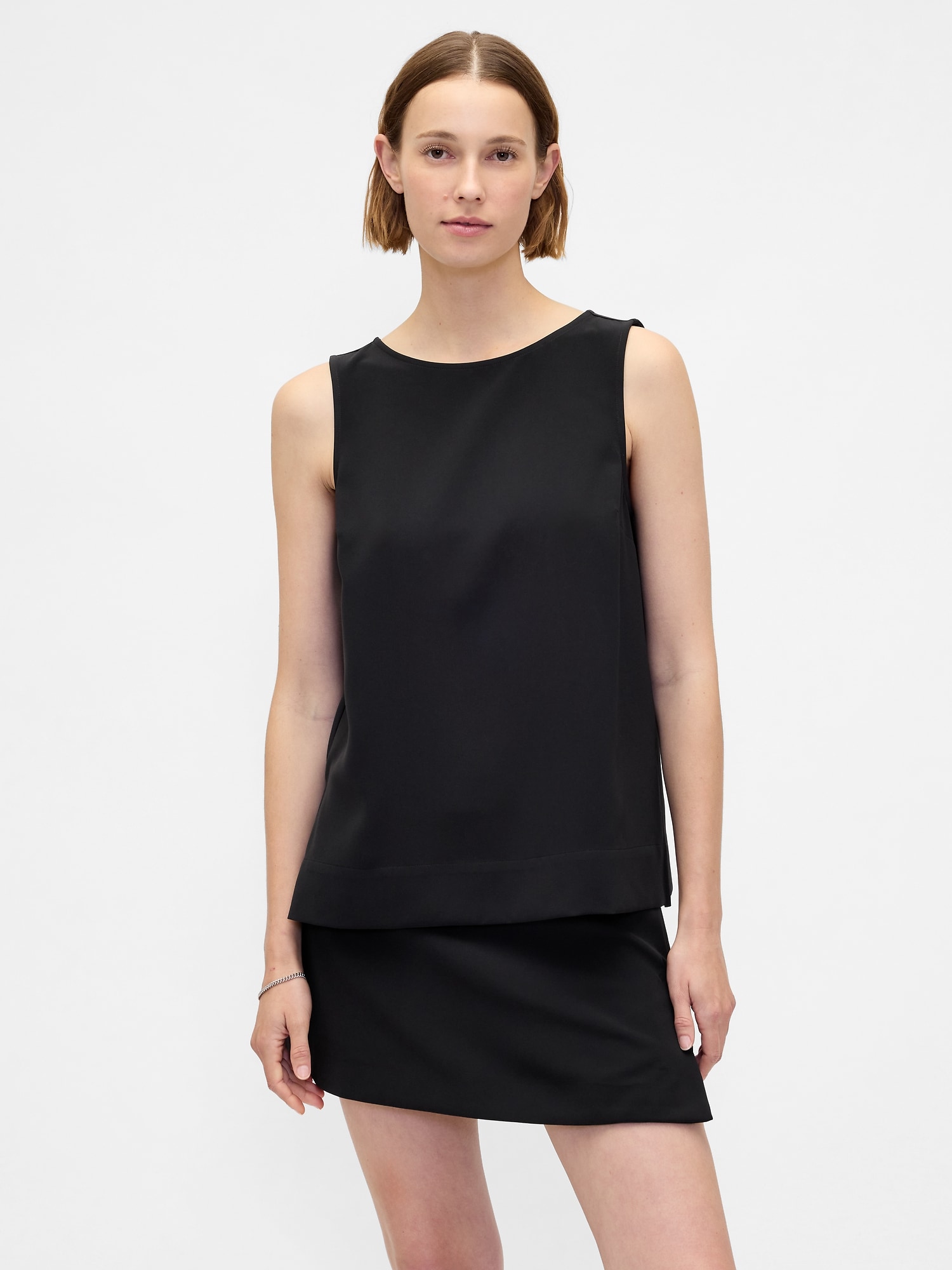 CAMISOLE À COL BATEAU