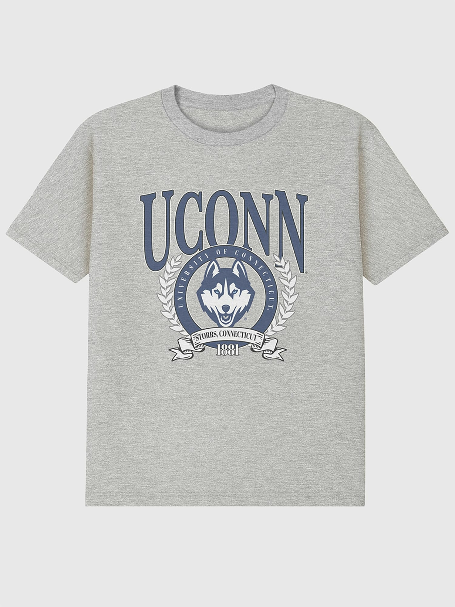 UConn Laurel Crest Graphic T-Shirt