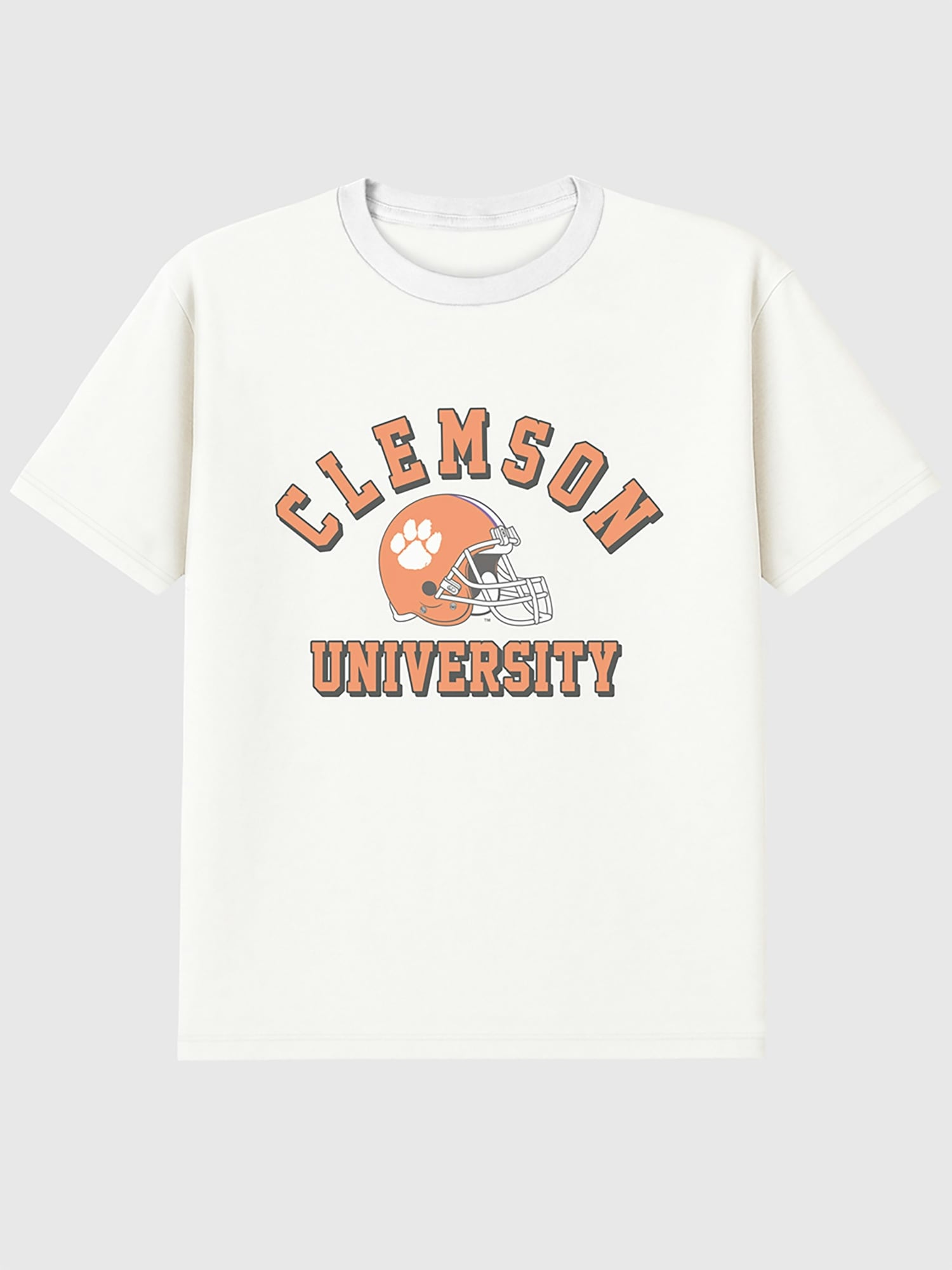 Clemson University Football Vintage Graphic T-Shirt