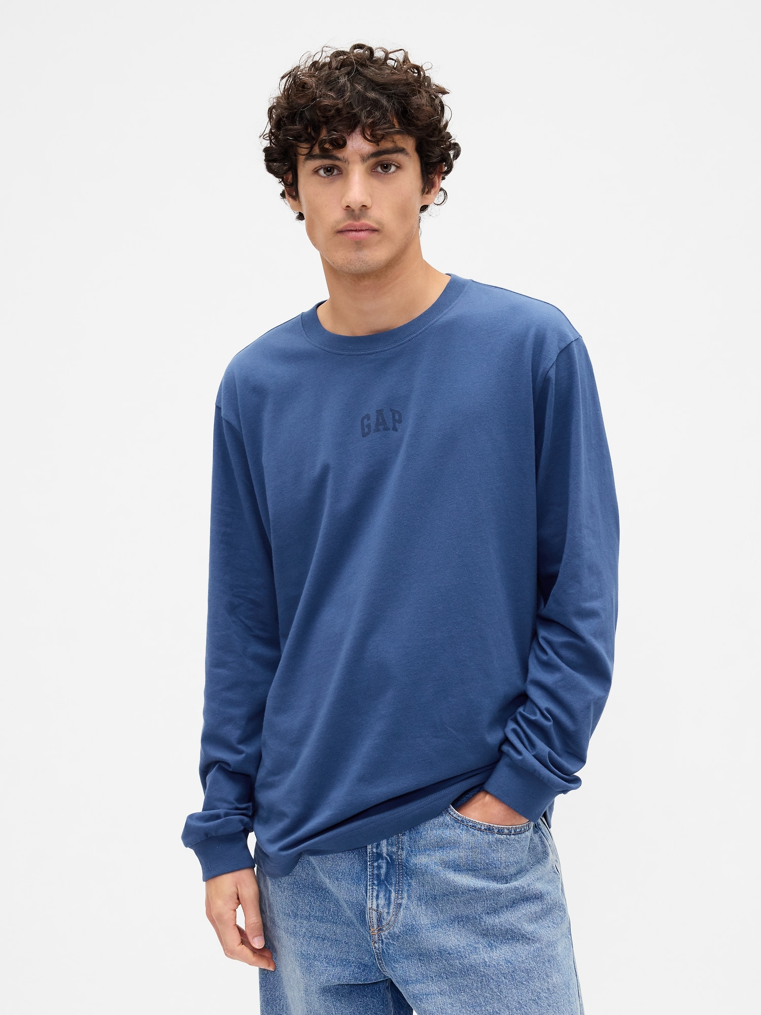Everyday soft relaxed gap mini-logo t-shirt