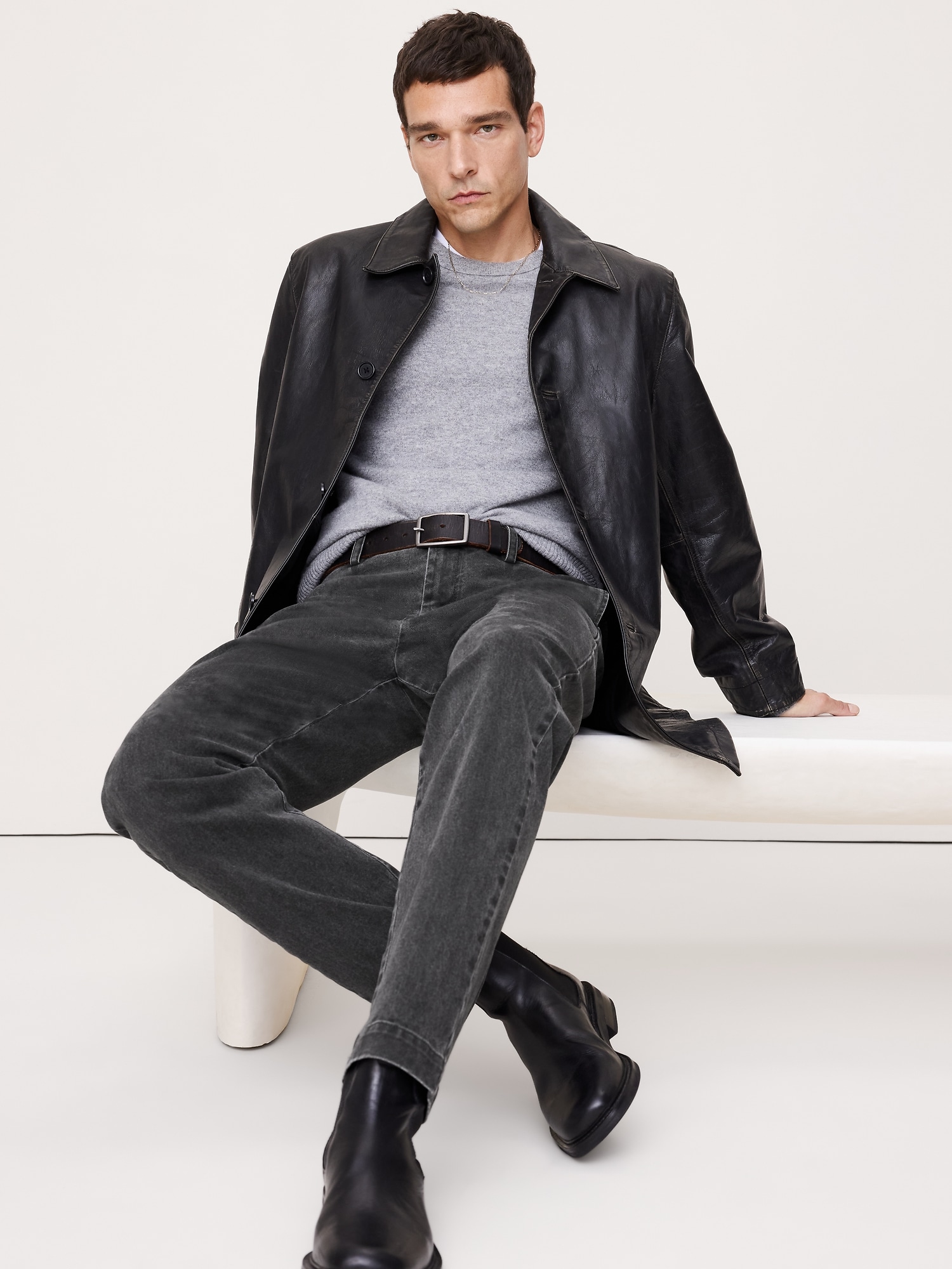 ストレート ブラッシュド イタリアン チノ-2 ストレート ブラッシュド イタリアン チノ-2