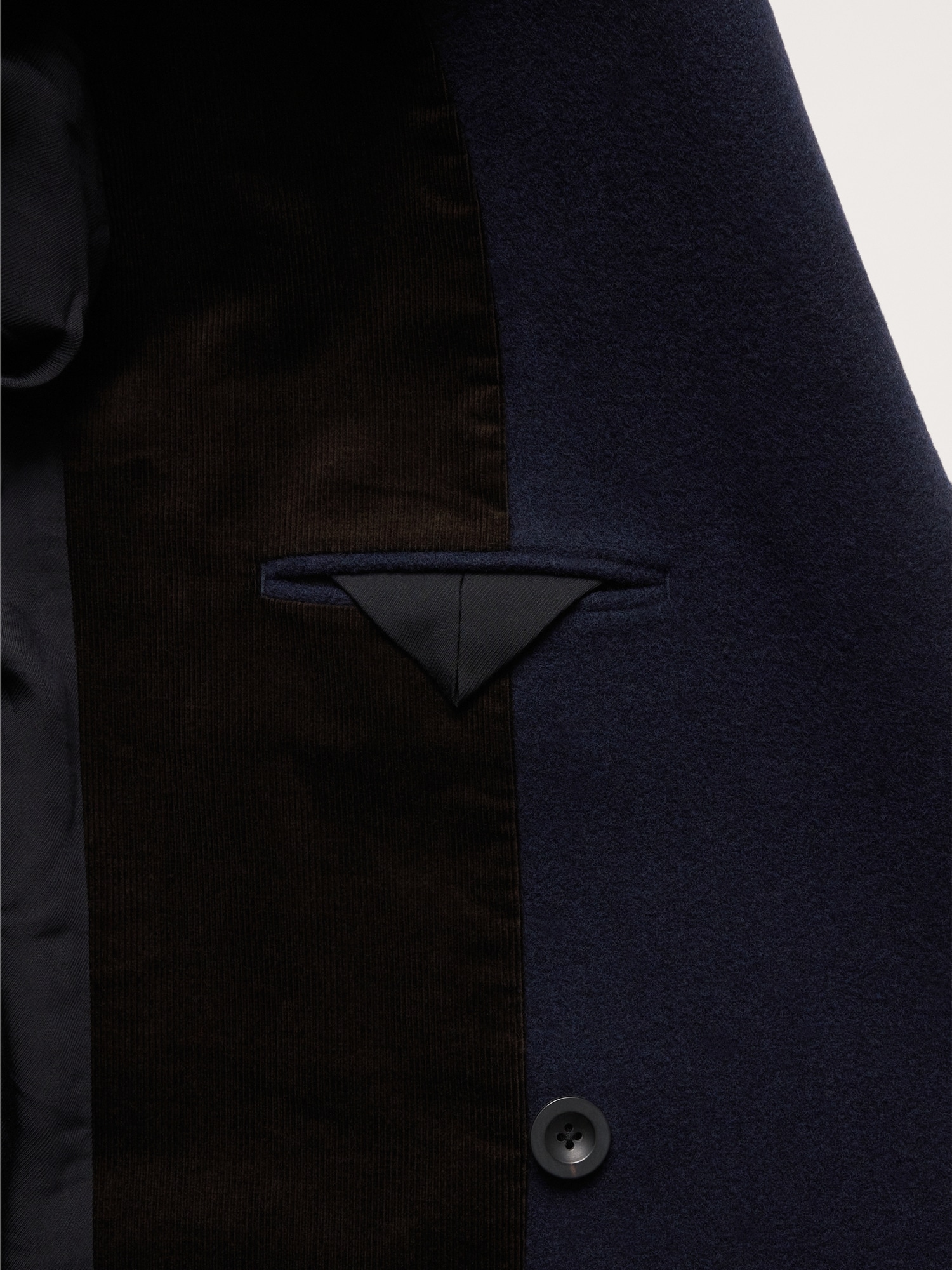 イタリアン メルトン ピーコート-5