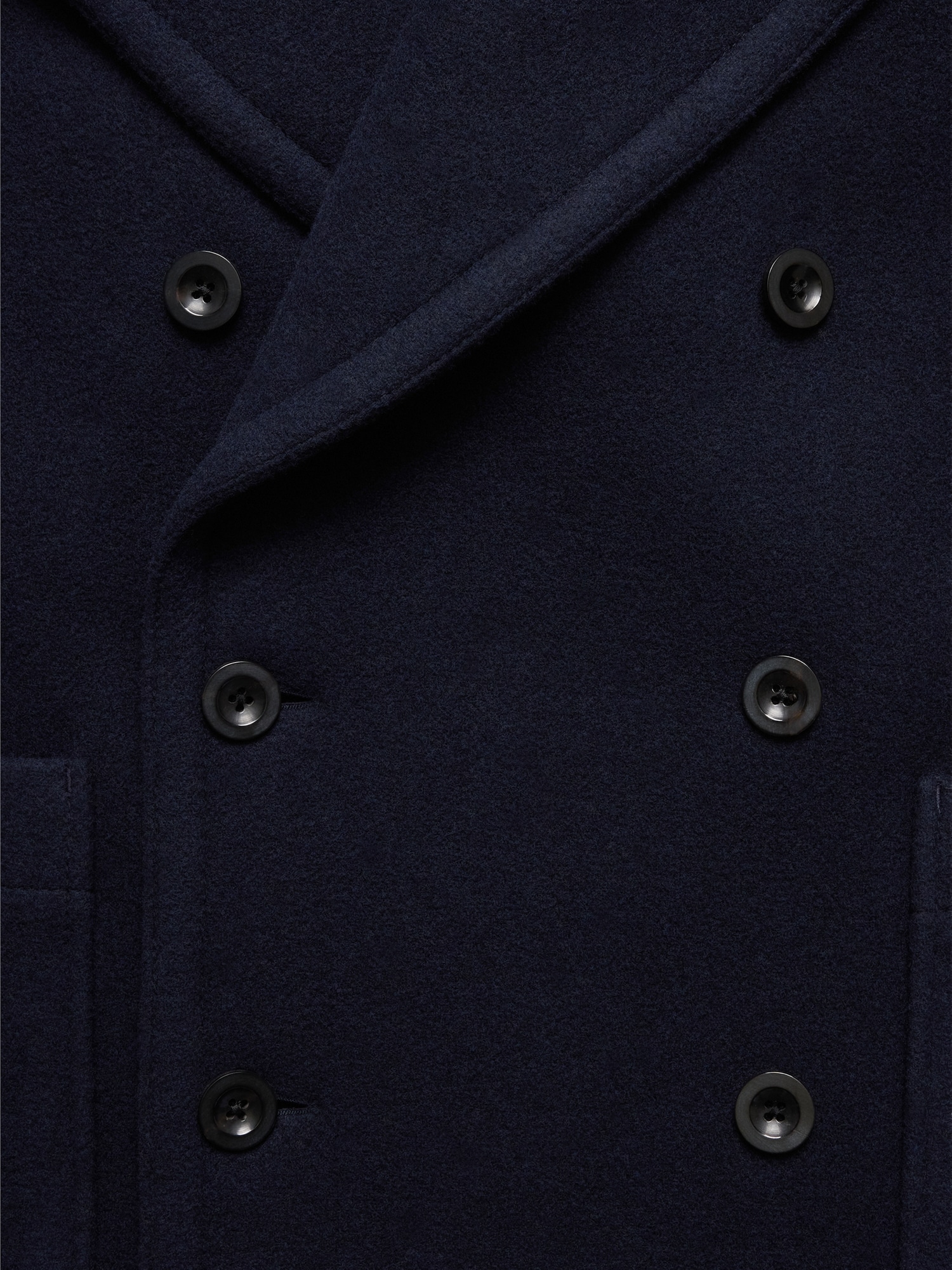 イタリアン メルトン ピーコート-6