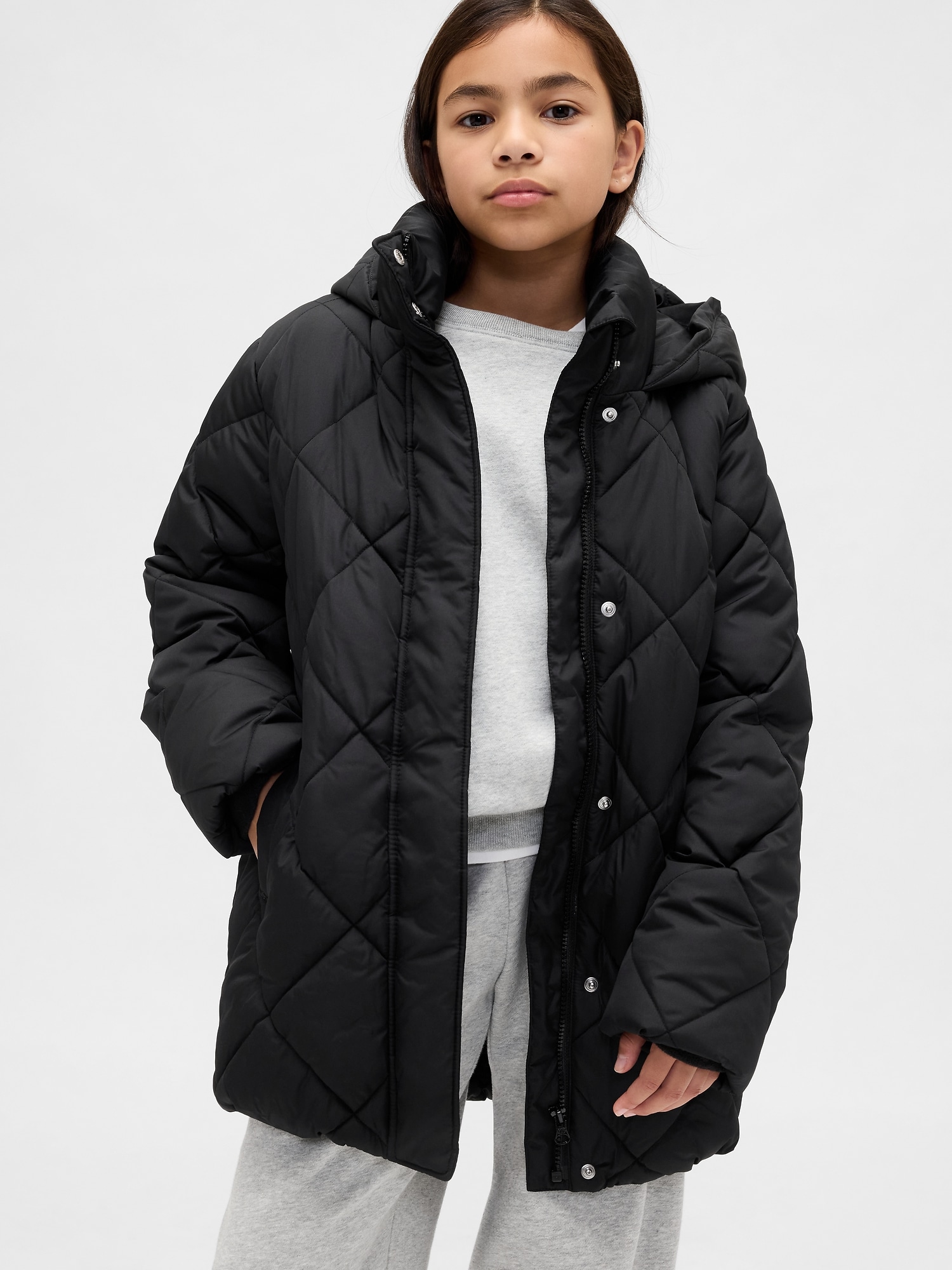 MANTEAU REMBOURRÉ MATELASSÉ POUR ENFANT