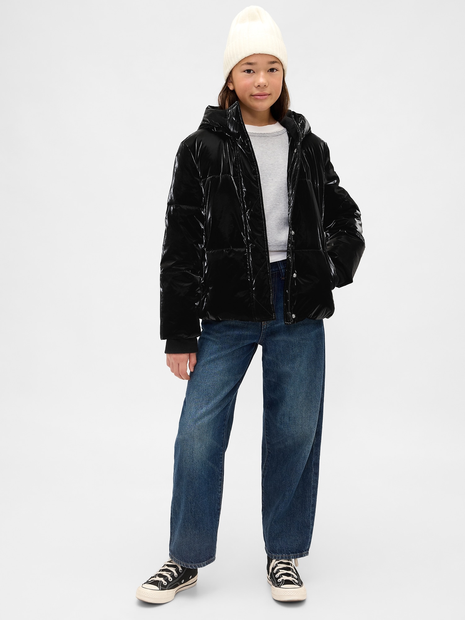 ※専用※ GAP ブラック パファージャケット キッズ160 XXL GAP｜(K)ヘビーウェイト パファージャケット (キッズ) | Rakuten