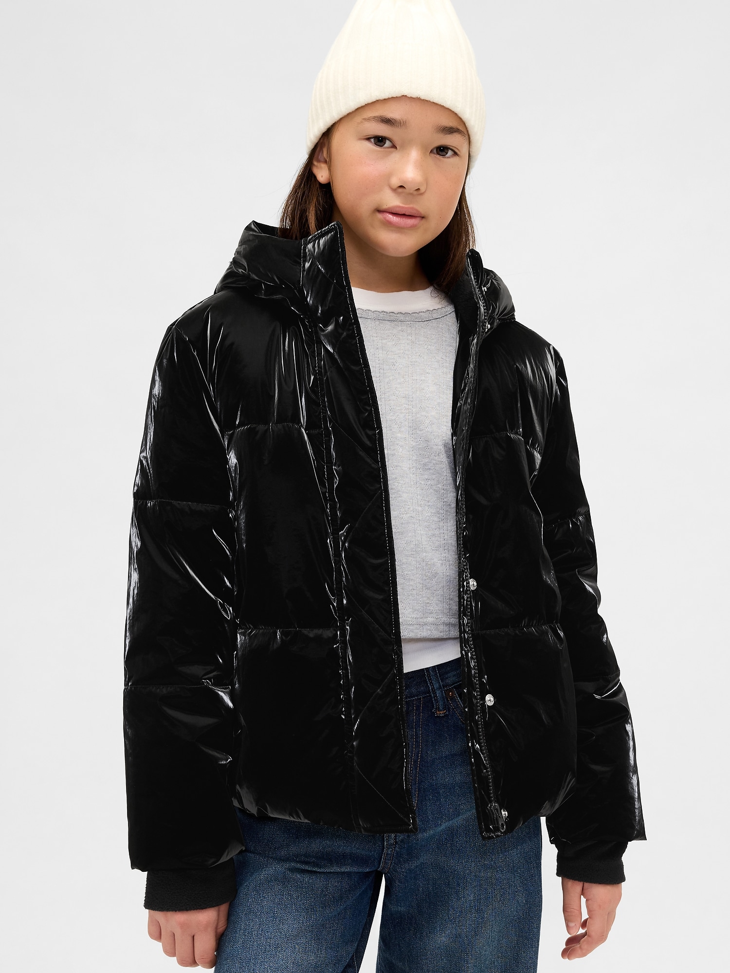 ※専用※ GAP ブラック パファージャケット キッズ160 XXL Gap公式オンラインストア | パファージャケット (キッズ)