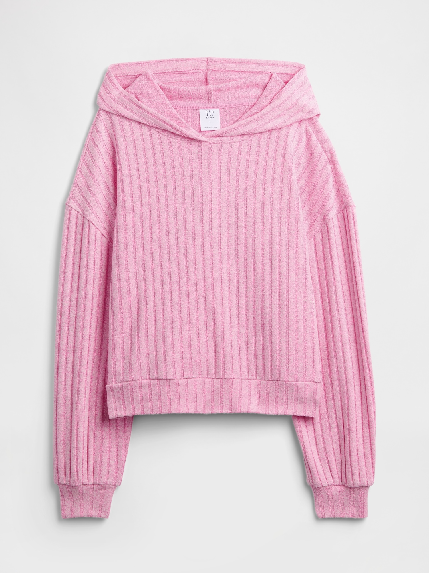 Kids Relaxed Cozy-Rib Hoodie