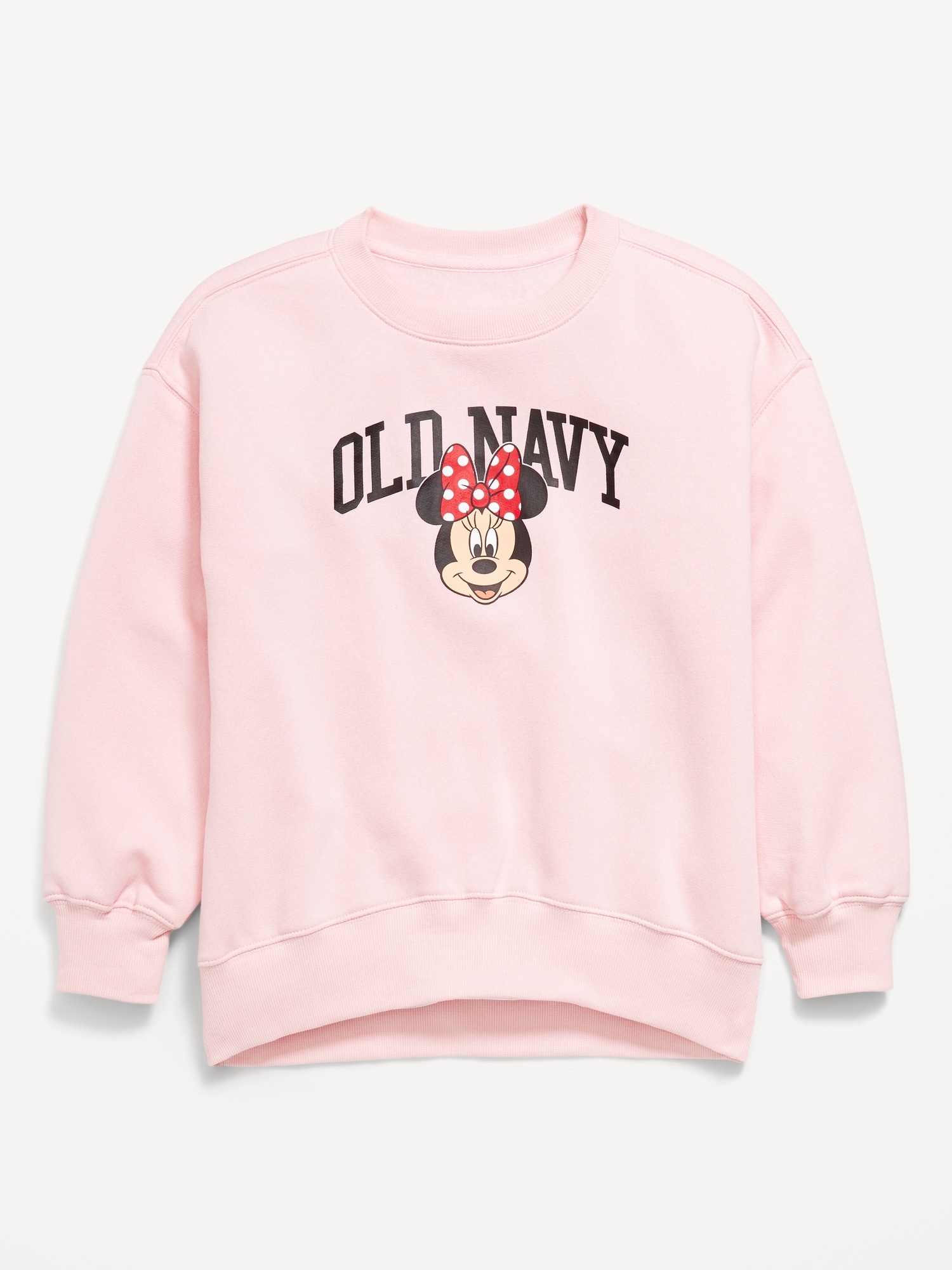 CHANDAIL LONG SURDIMENSIONNÉ EN COTON OUATÉ DISNEY© POUR FILLE
