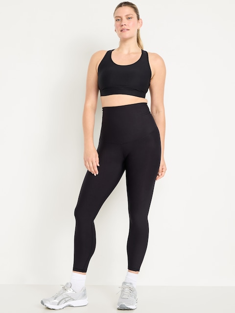 LEGGING DE MATERNITÉ AVEC SOUTIEN POSTPARTUM POWERSOFT, LONGUEUR 7/8