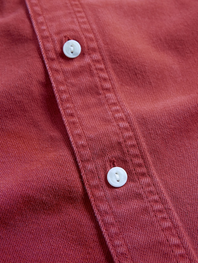 ウルトラソフトデニム リラックスシャツ-3