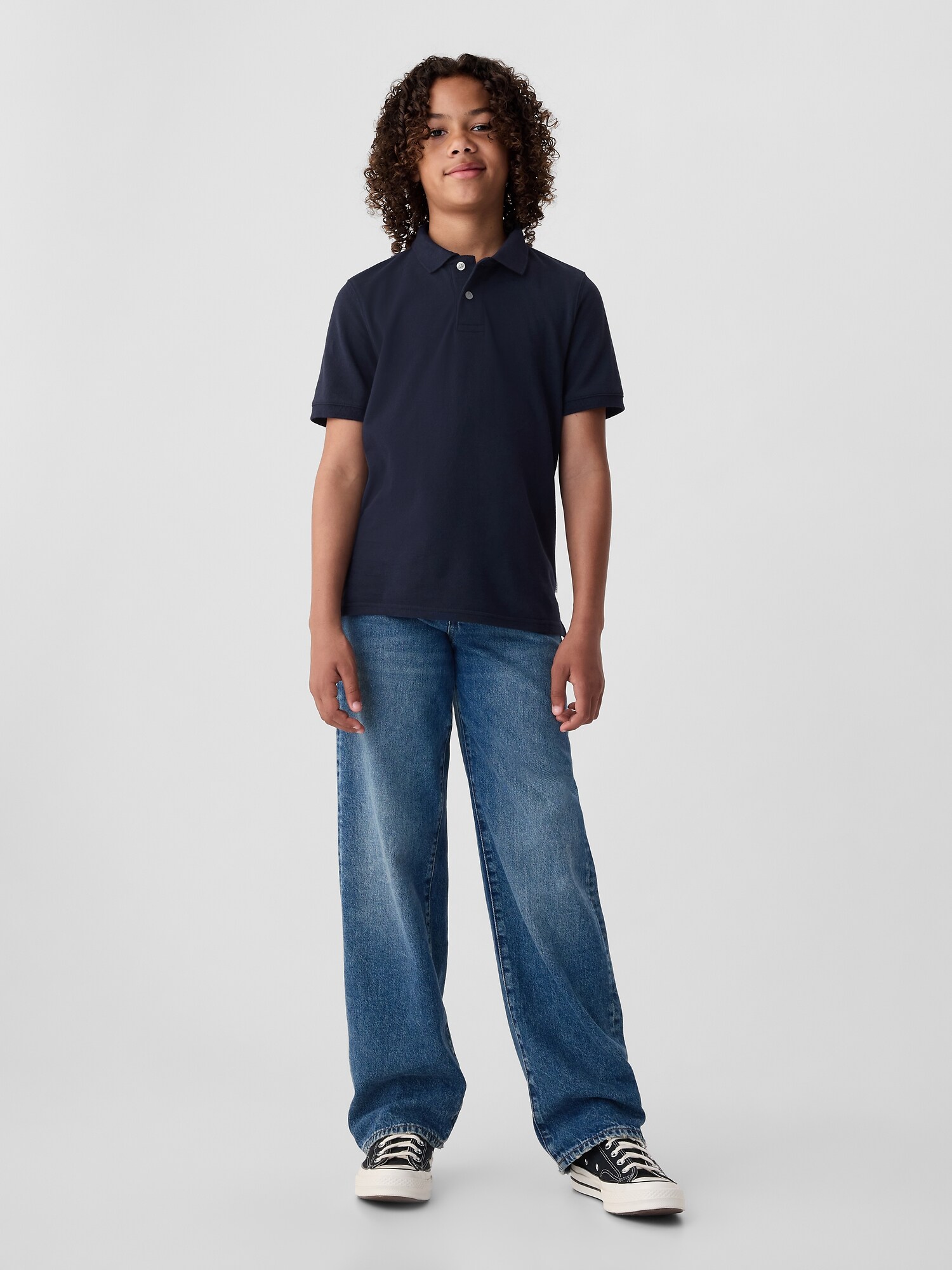 ユニフォーム ポロシャツ (キッズ)-1