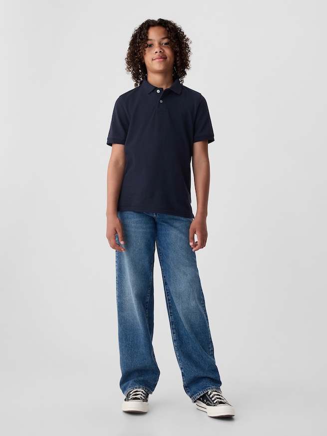 ユニフォーム ポロシャツ (キッズ)-1