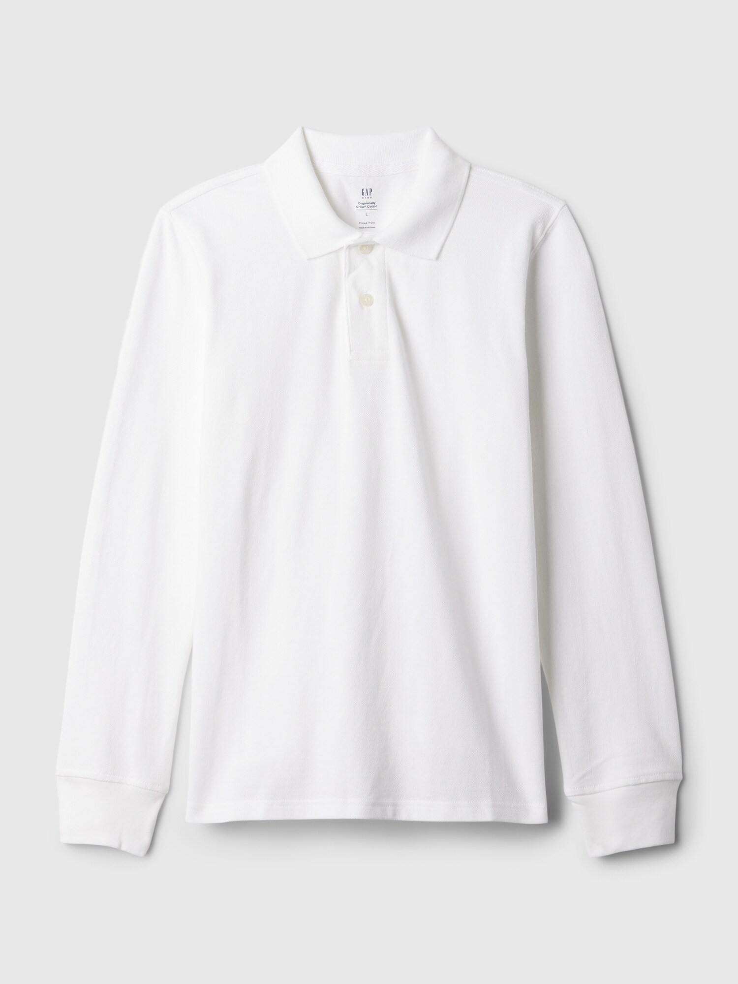 オーガニックコットン ユニフォーム ポロシャツ (キッズ)-2