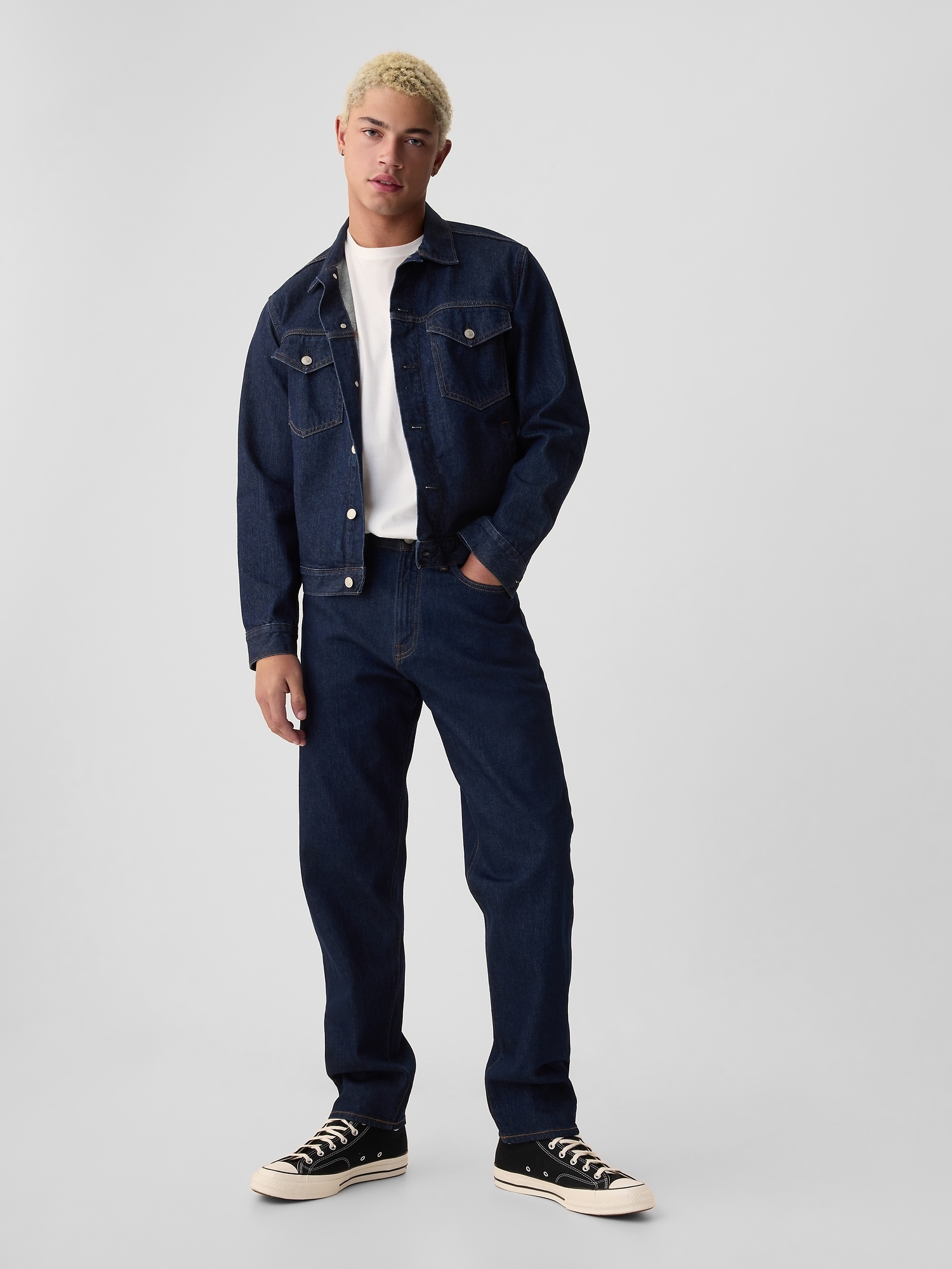 Gap GapFlex ウォッシュウェル リラックステーパードデニム Gap GapFlex ウォッシュウェル リラックステーパードデニム