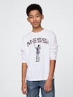 メッシ グラフィックTシャツ (キッズ)-0