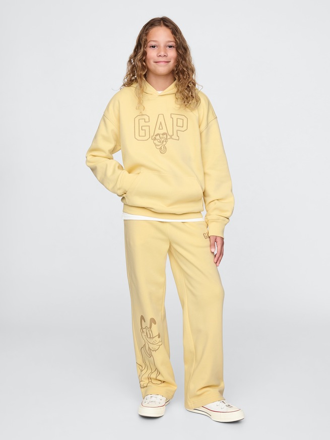 Gap &times; ディズニー ヴィンテージソフト GAPロゴ パーカー (キッズ)-3
