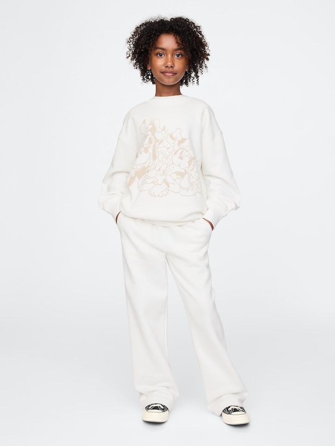 Gap × ディズニー ヴィンテージソフト GAPロゴ スウェットパンツ (キッズ)-1