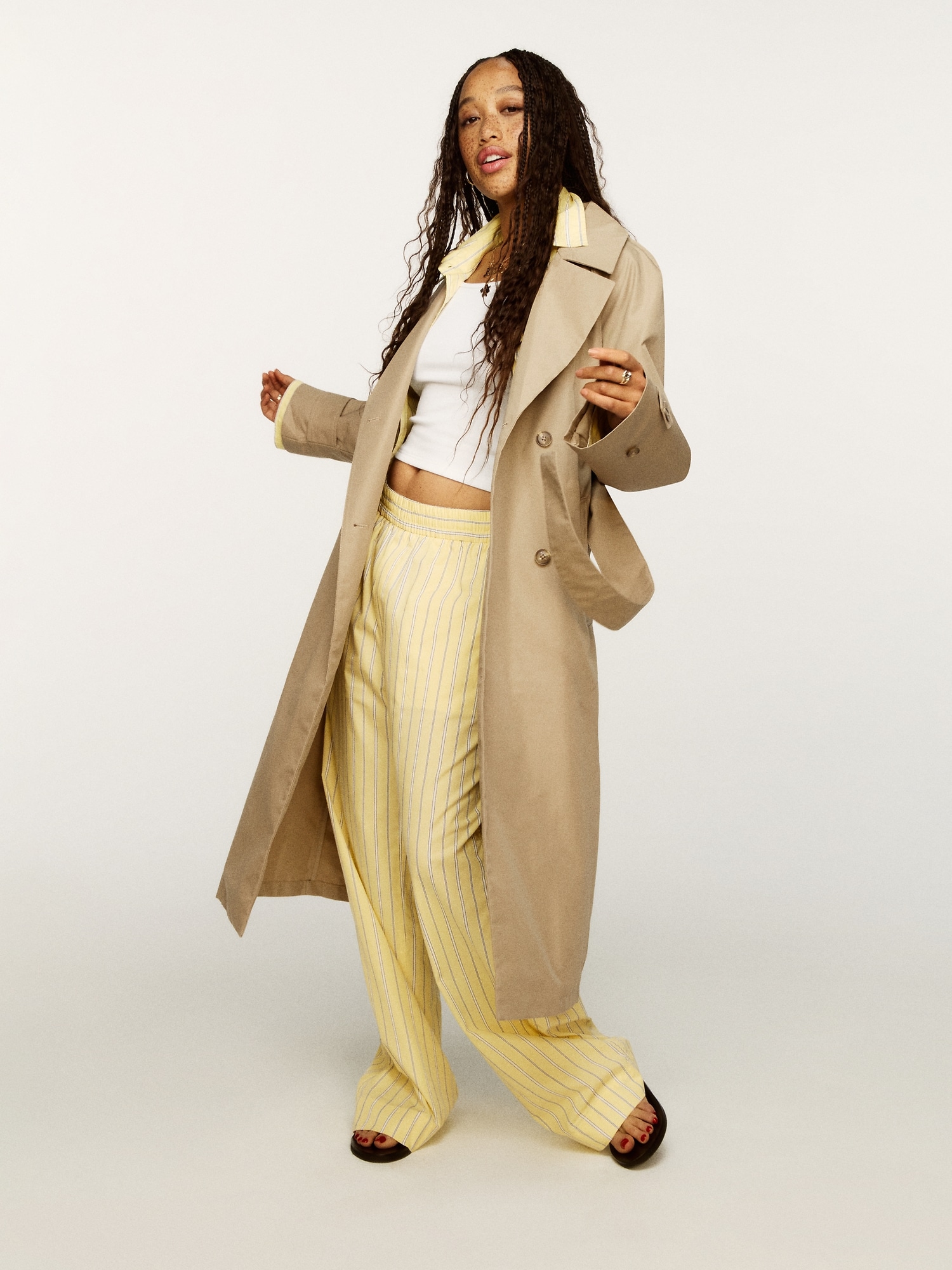 オーガニックコットン ポプリン ボクサーショートパンツ-7